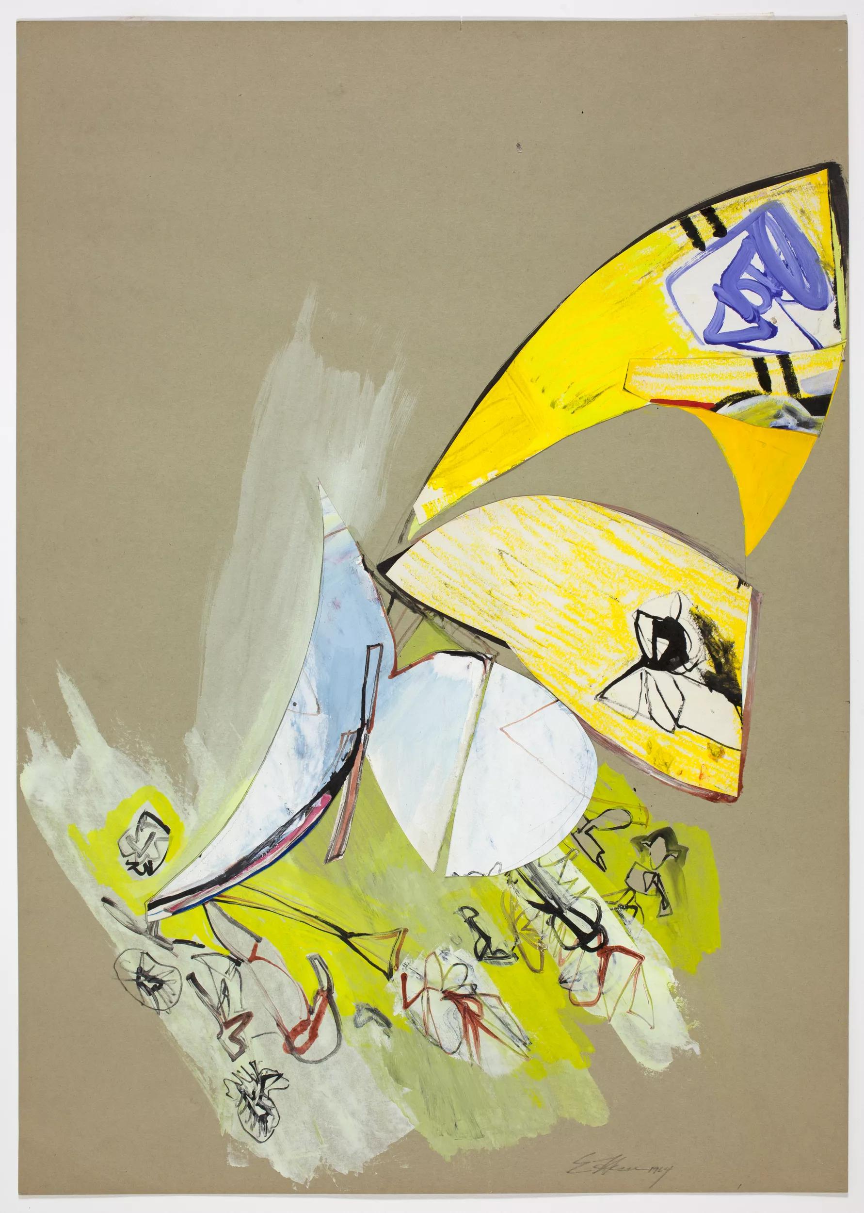 Hero image for event titled Opening reception: ‘Forms Larger and Bolder:  EVA HESSE DRAWINGS’