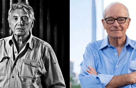 Thumbnail image for event called Salon Series in the Garden: Don McCullin & Warren Olney