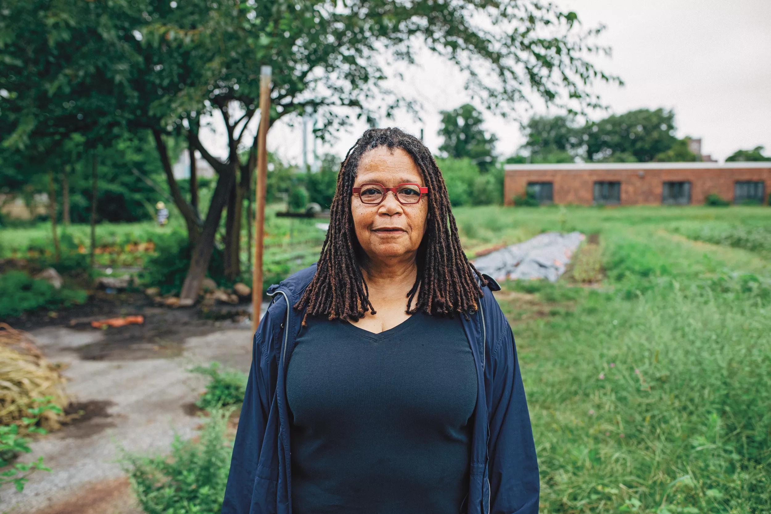 Ursula detail hero for for Making Doors: Linda Goode Bryant in Conversation with Senga Nengudi