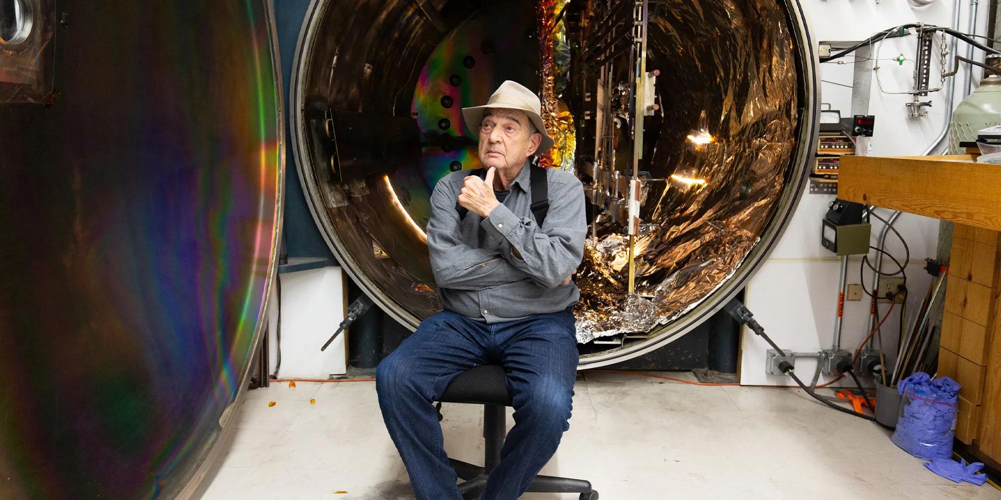 Hero image for exhibition titled Larry Bell’s Transition to Solar Energy