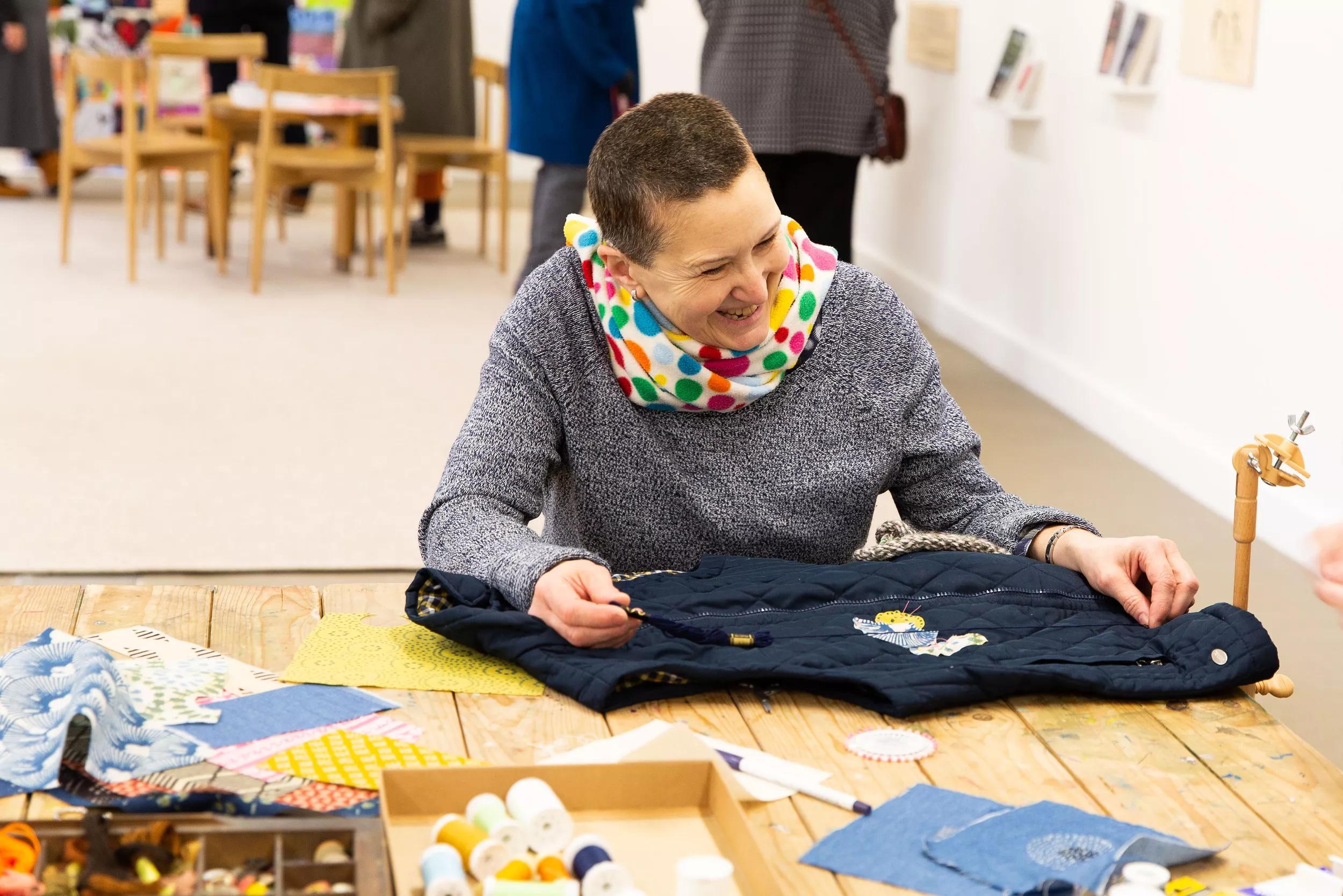 Hero image for event titled Community Lab: ‘Stitch It, Don’t Ditch It’ Workshop