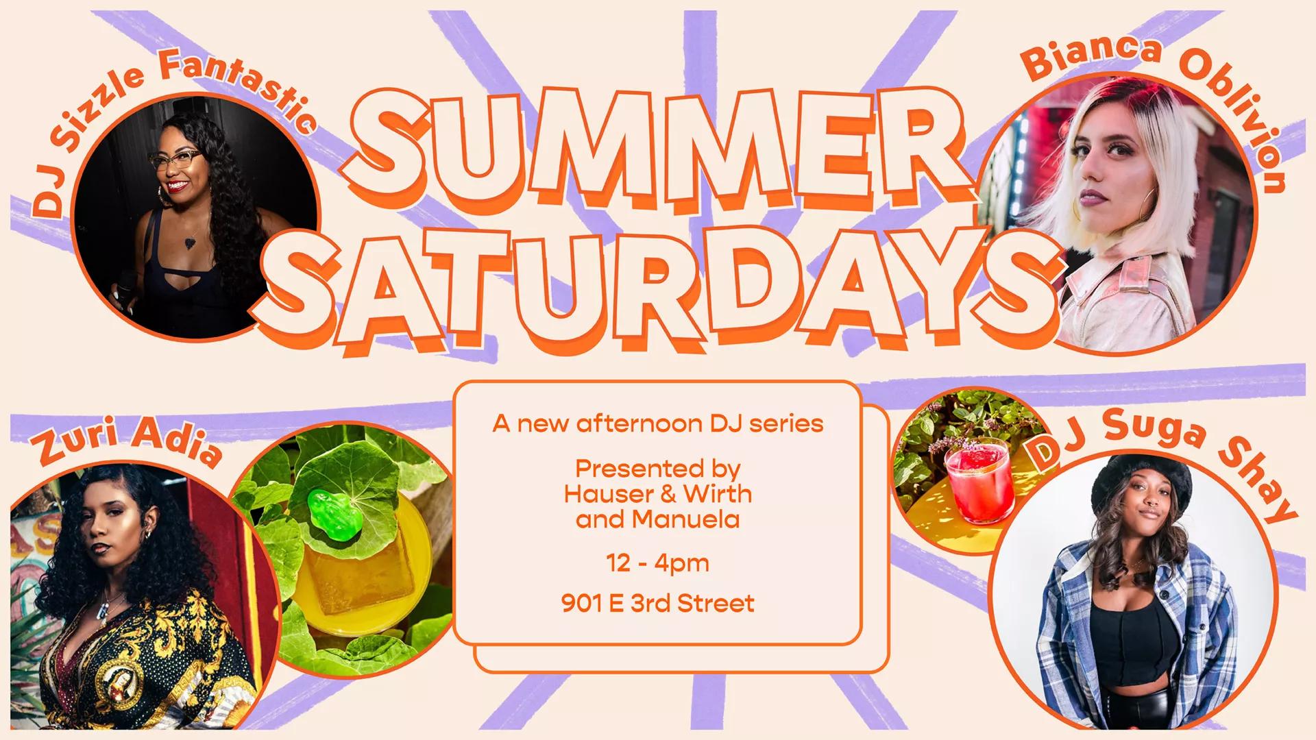 Hero image for event titled Summer Saturdays