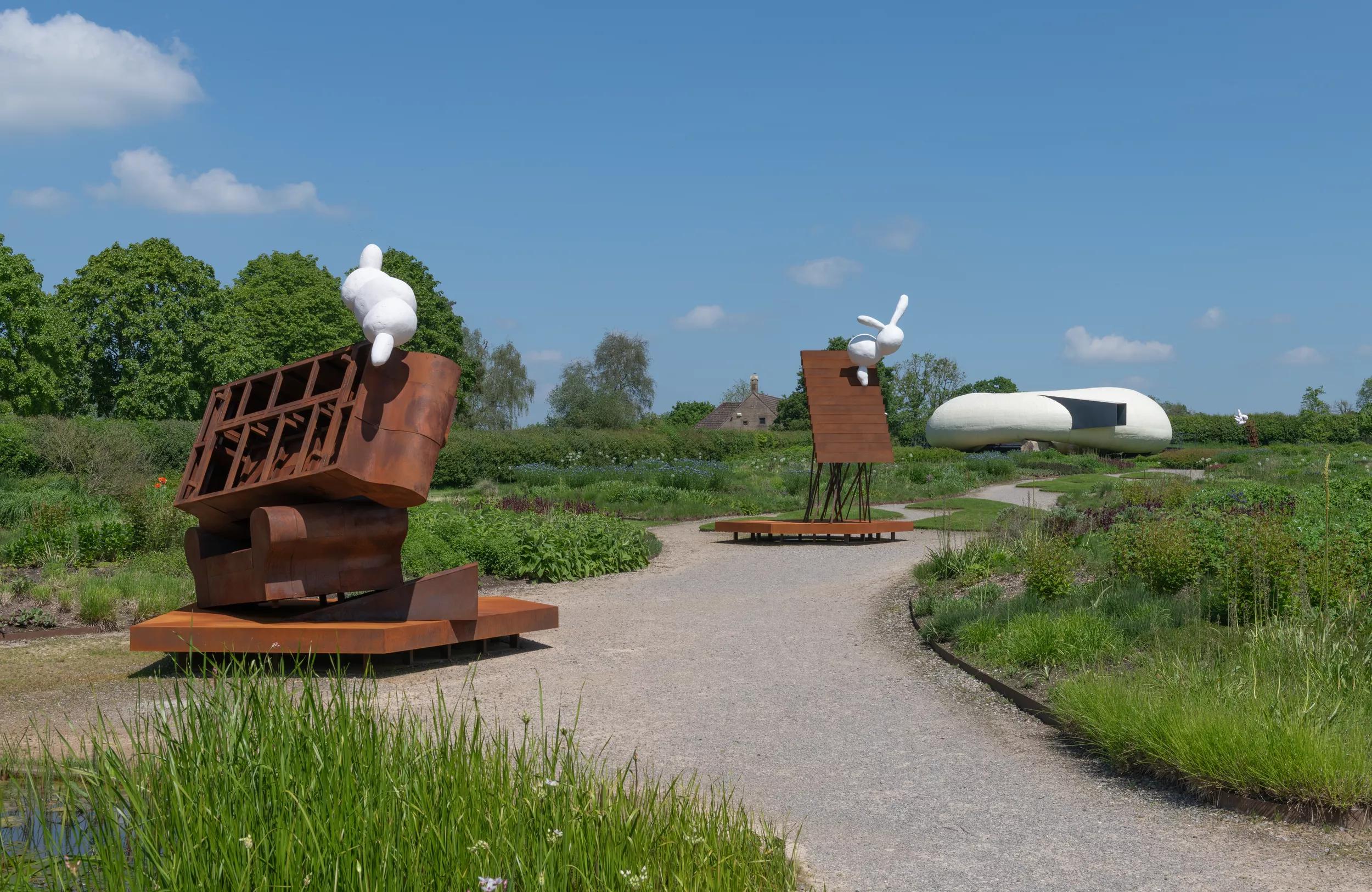 Image for exhibition titled Phyllida Barlow Outdoor Sculpture Unveiled in Somerset