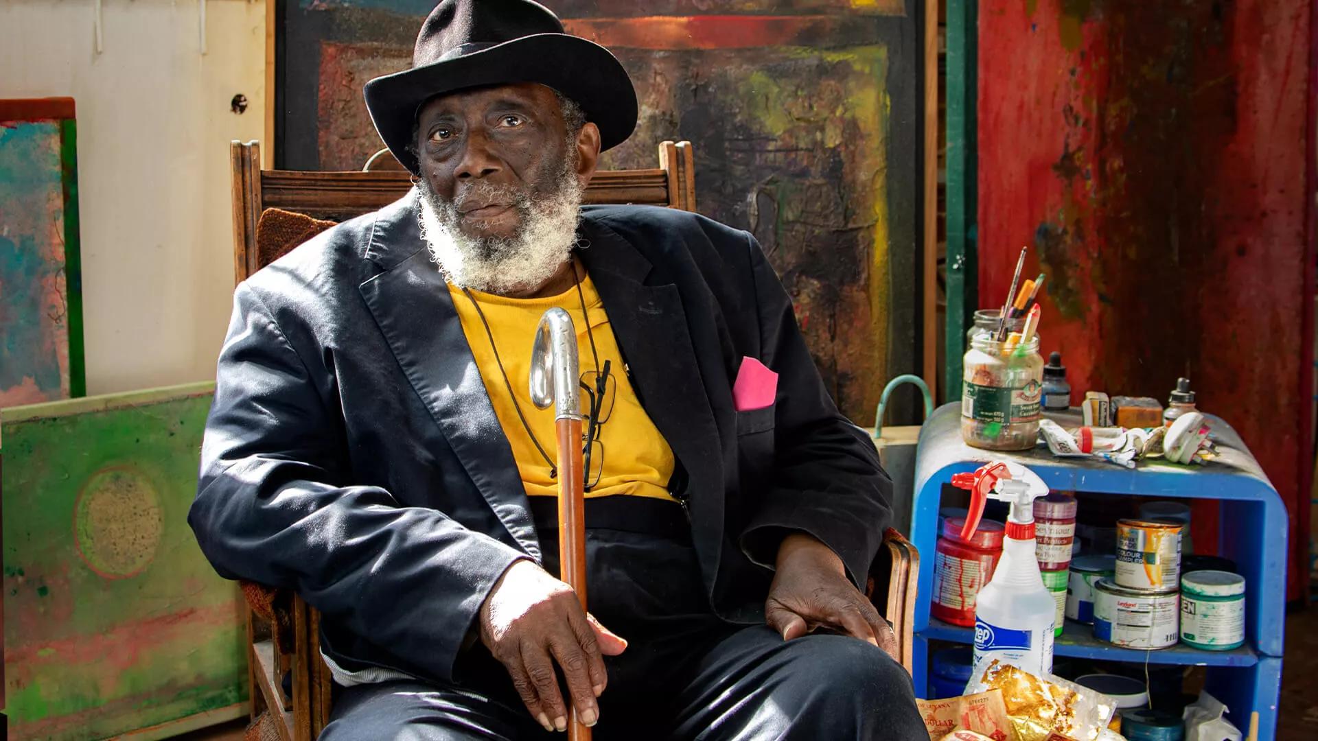 Image for exhibition titled Frank Bowling