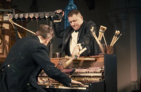 Image for ursula titled Lights, Piano, Action