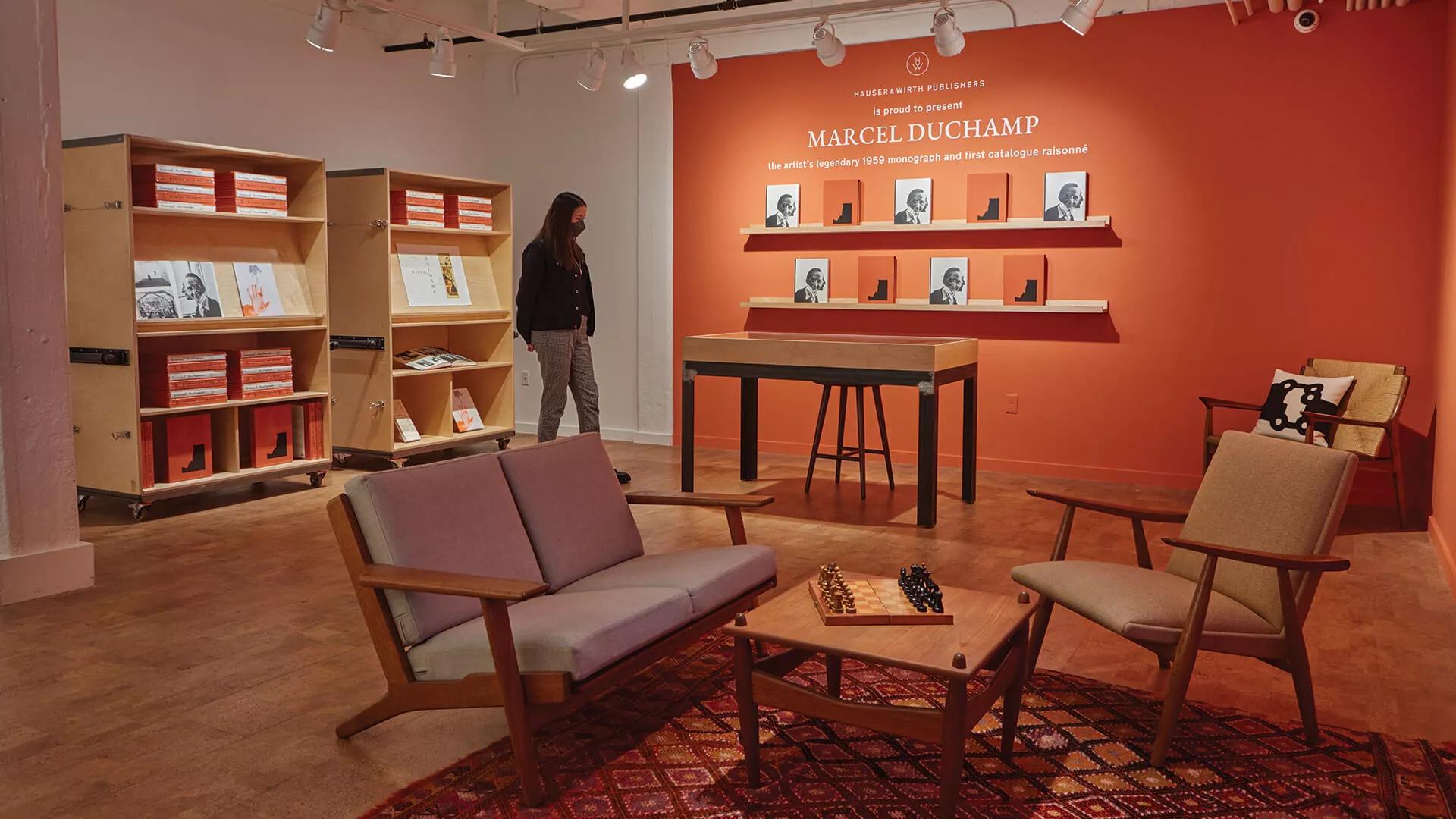 Image for exhibition titled ‘Marcel Duchamp’<br>Book Lab Presentation