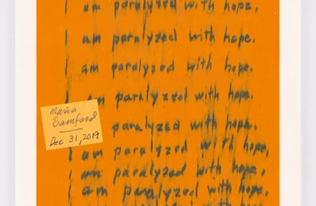 Thumbnail image for exhibition titled Roni Horn<br>I AM PARALYZED WITH HOPE