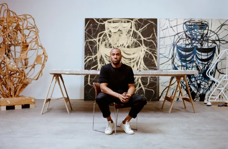 Thumbnail image for exhibition titled Rashid Johnson
