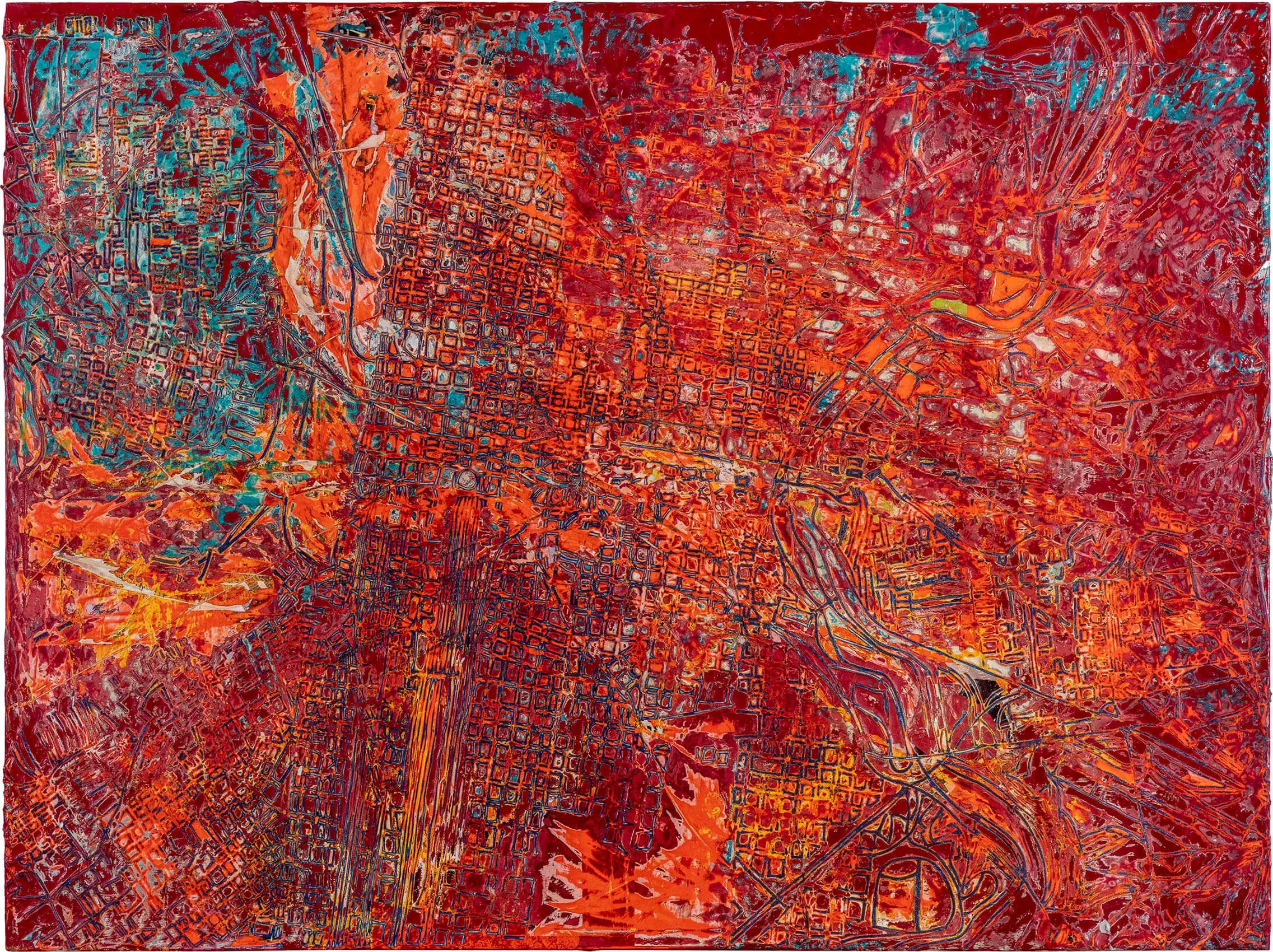 Image for Q1, Mark Bradford, 2020