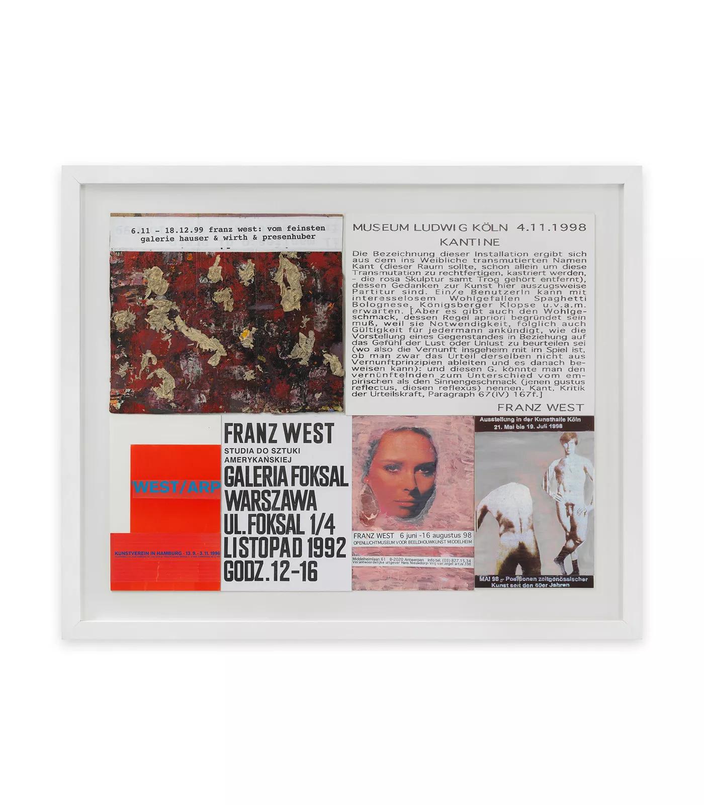 Image for exhibition titled Franz West