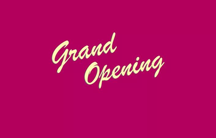 Hero image for event titled Grand Opening