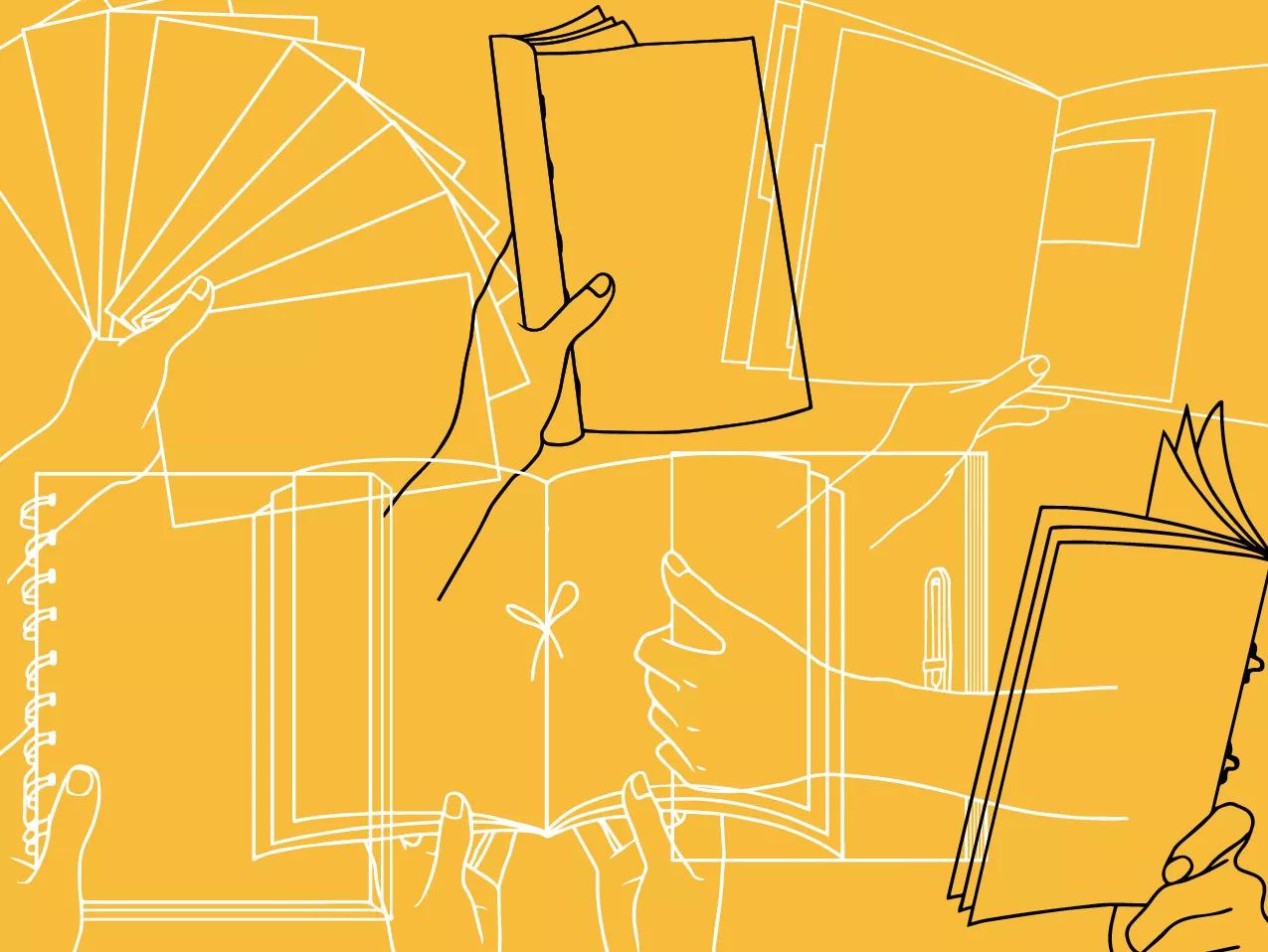 Hero image for event titled Reimagining the Art Object: Artist-Run Presses and Artists’ Books