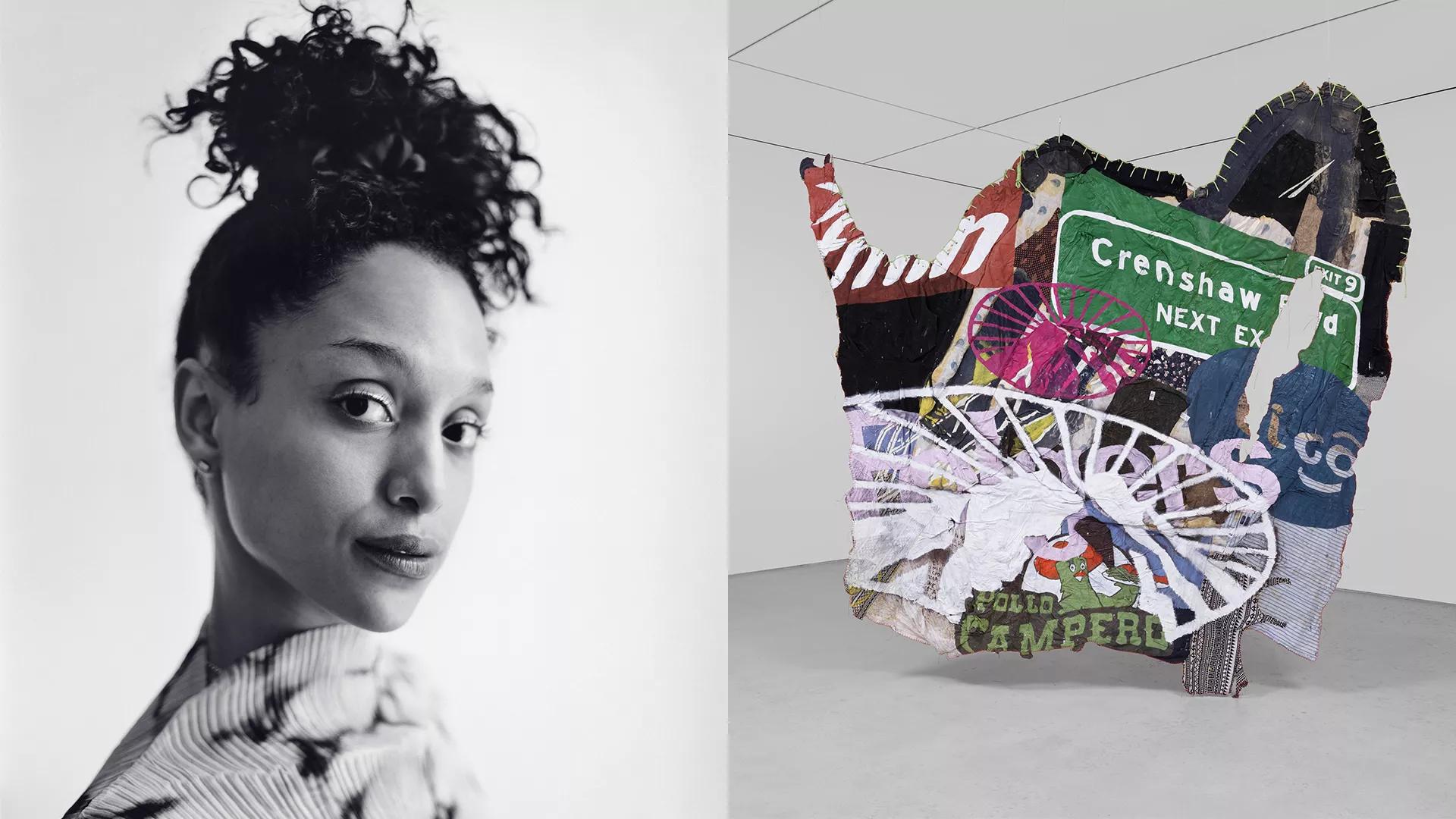 Hero image for event titled Exhibition Walkthrough of ‘The New Bend’ with Curator Legacy Russell