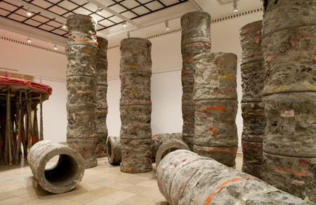 Thumbnail image for exhibition titled Phyllida Barlow<br>Eleven Columns