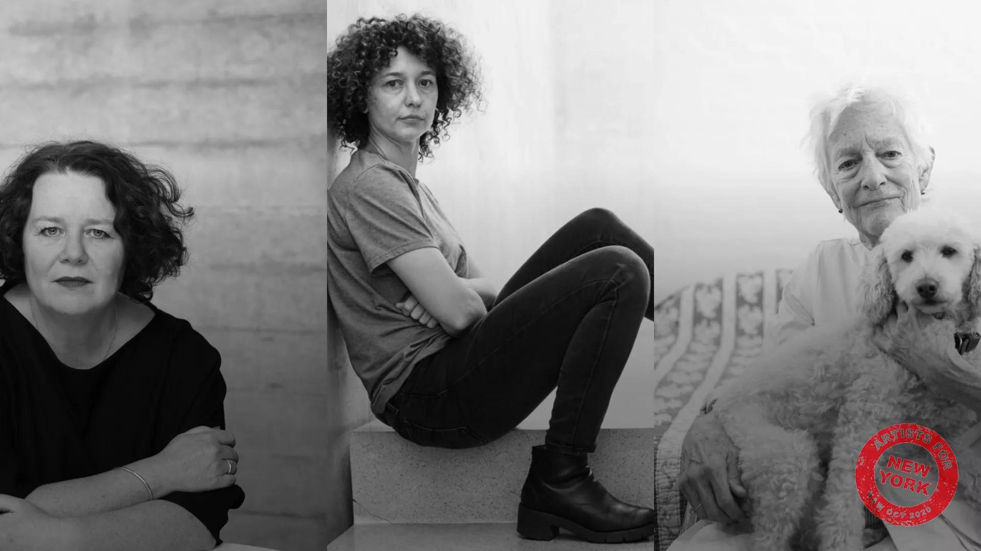 Hero image for event titled Screening & Conversation: Queens Museum’s Sally Tallant with Joan Jonas and Mika Rottenberg
