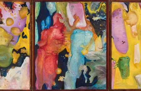 Thumbnail image for press titled Erna Rosenstein’s Dreamlike Forms Resist Interpretation