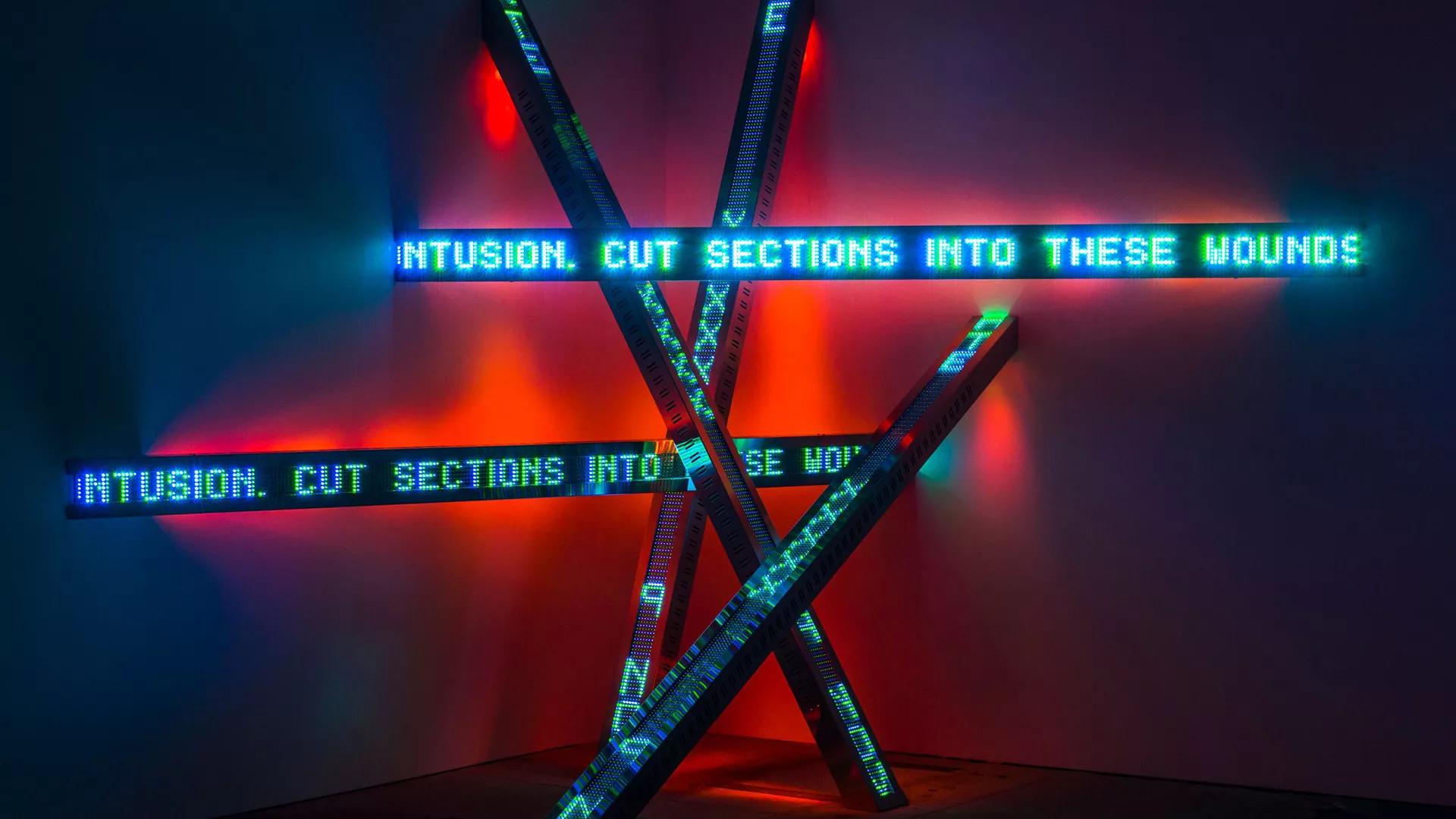 Hero image for exhibition titled Jenny Holzer