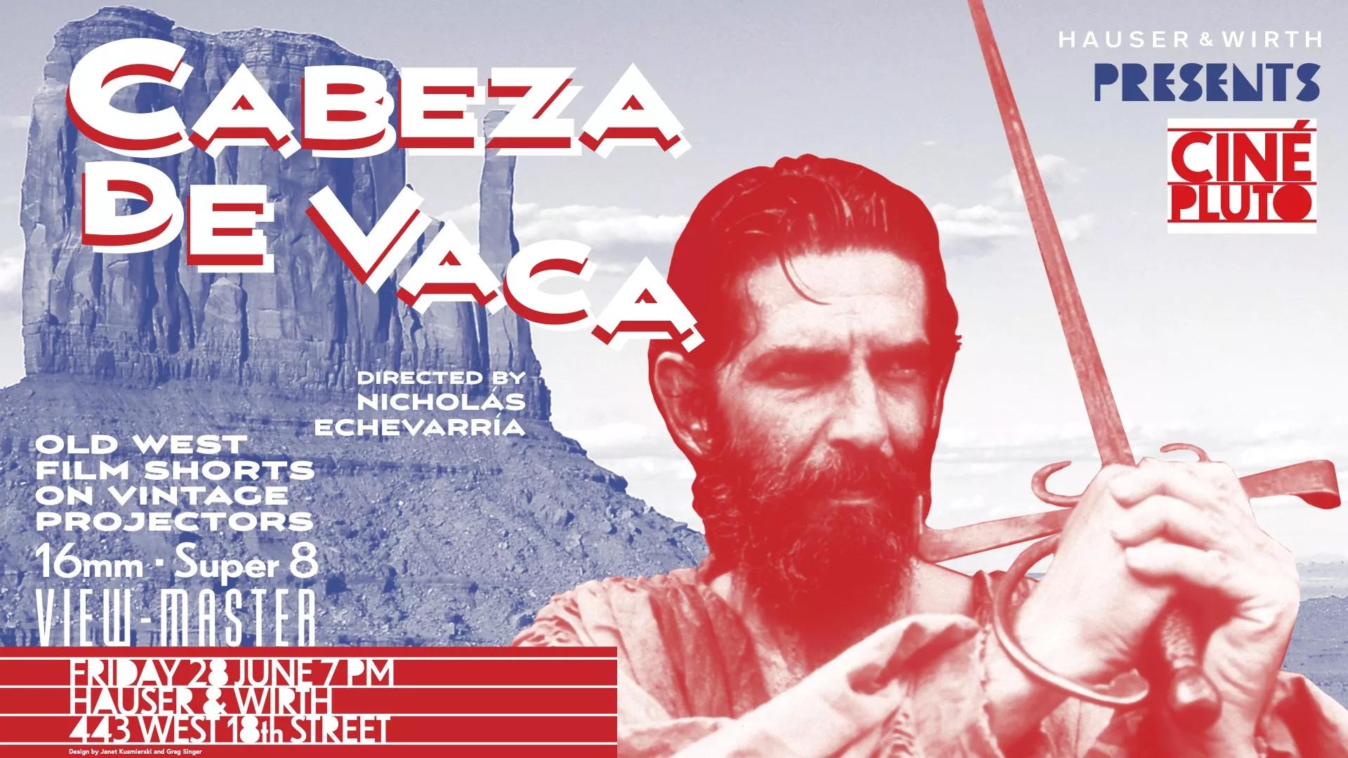 Hero image for event titled Screening Room: CINÉ PLUTO presents ‘Cabeza de Vaca’ and Old West Shorts  