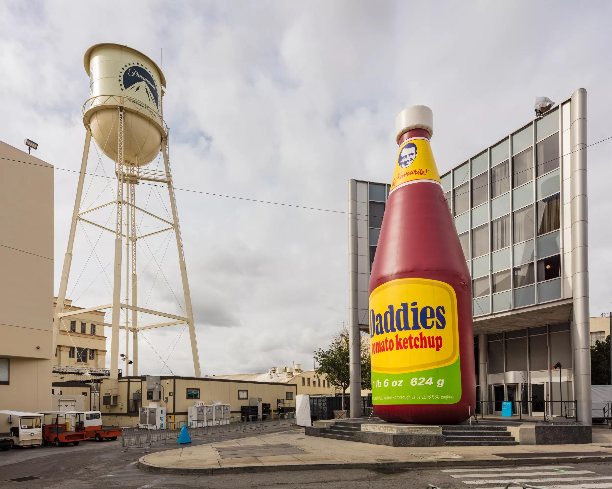 Hero image for article titled ‘Daddies Tomato Ketchup Inflatable’ by Paul McCarthy