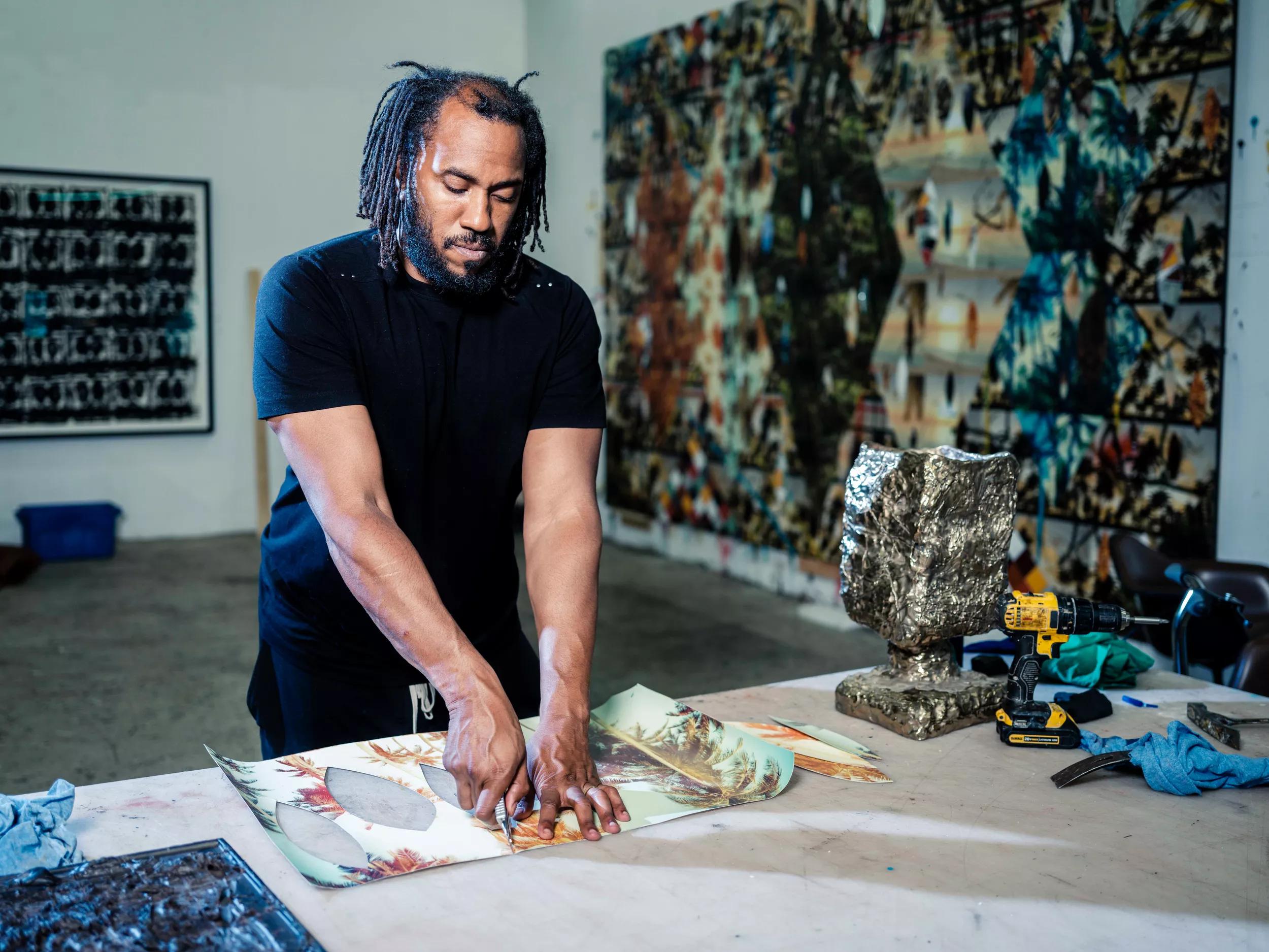 Hero image for article titled Artist Choice Online Viewing Room: Rashid Johnson