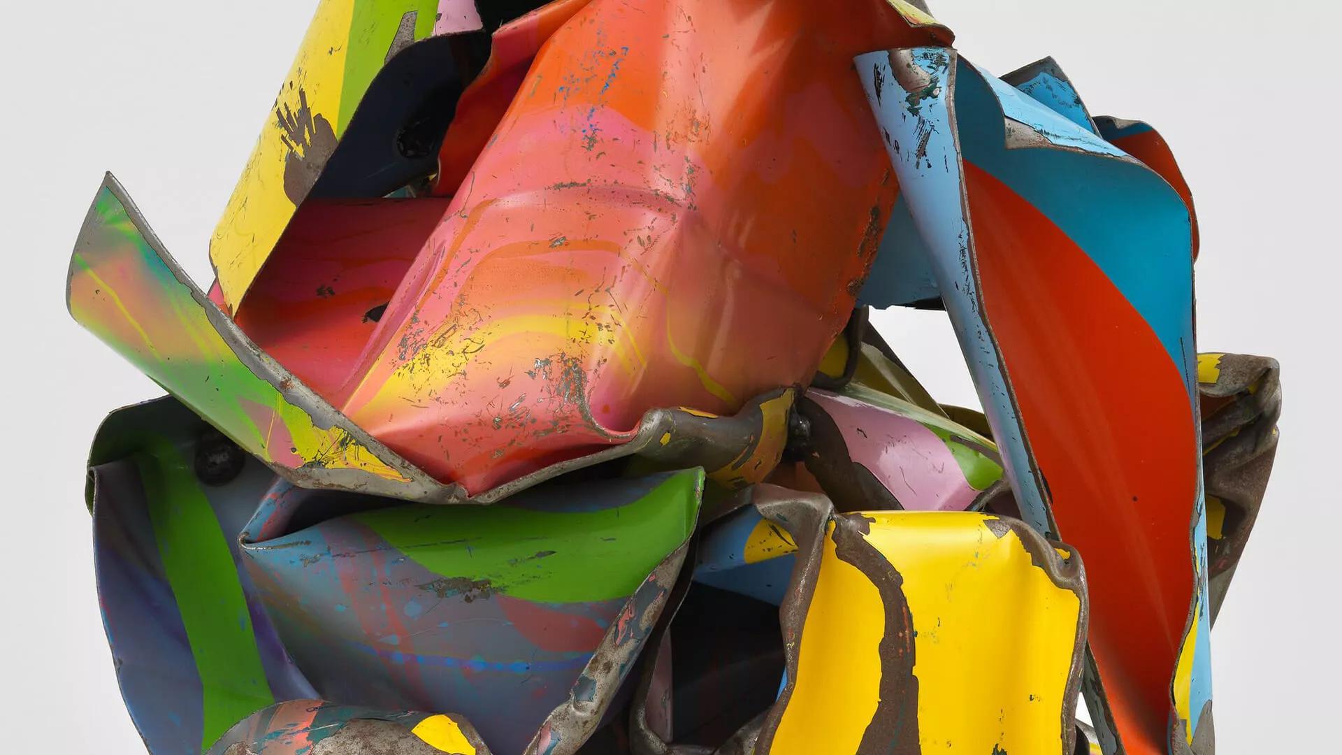 Hero image for exhibition titled John Chamberlain