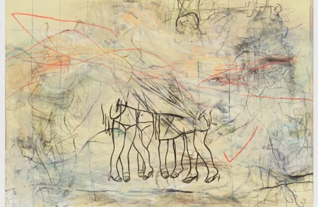 Thumbnail image for exhibition titled Rita Ackermann<br>Hidden