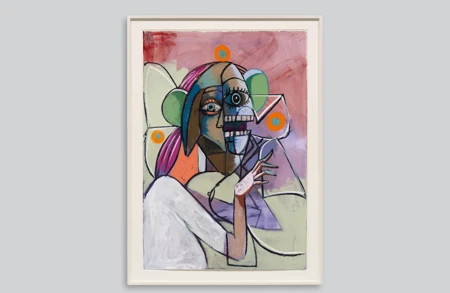 Thumbnail image for exhibition titled George Condo – Figure Composition