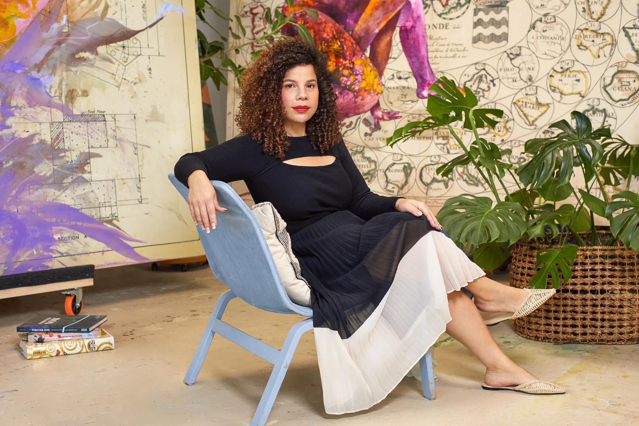 Hero image for article titled Welcoming Firelei Báez to Hauser & Wirth
