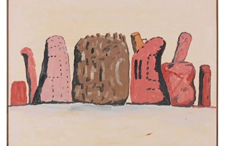 Thumbnail image for press titled Pain and Resilience: Philip Guston at the Crossroads