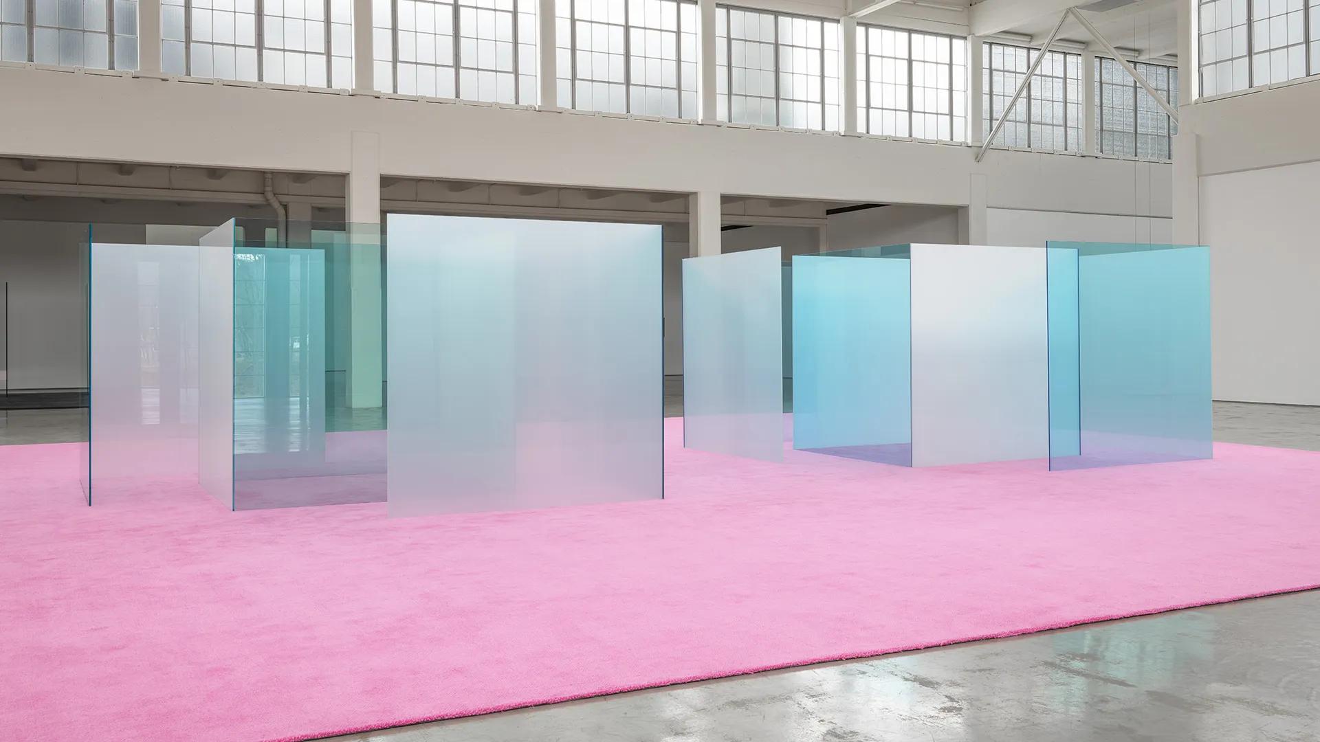 Thumbnail image for exhibition titled Larry Bell, Roni Horn and Jack Whitten