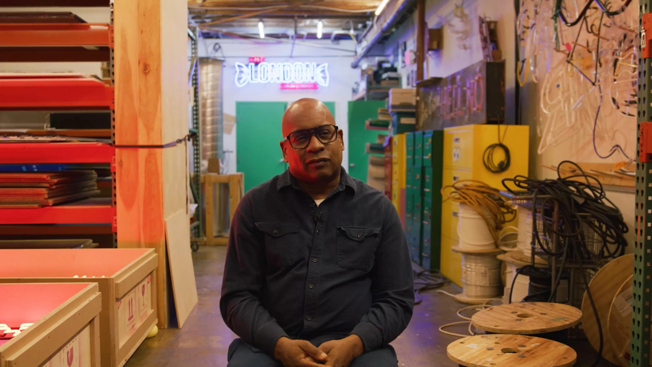 Hero image Ursula Hero titled Glenn Ligon: Neon