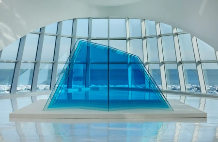 Thumbnail image for exhibition titled Larry Bell<br>Iceberg