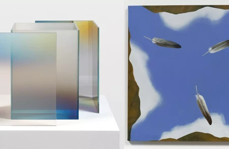 Thumbnail image for event called Opening Reception: Larry Bell | Luchita Hurtado