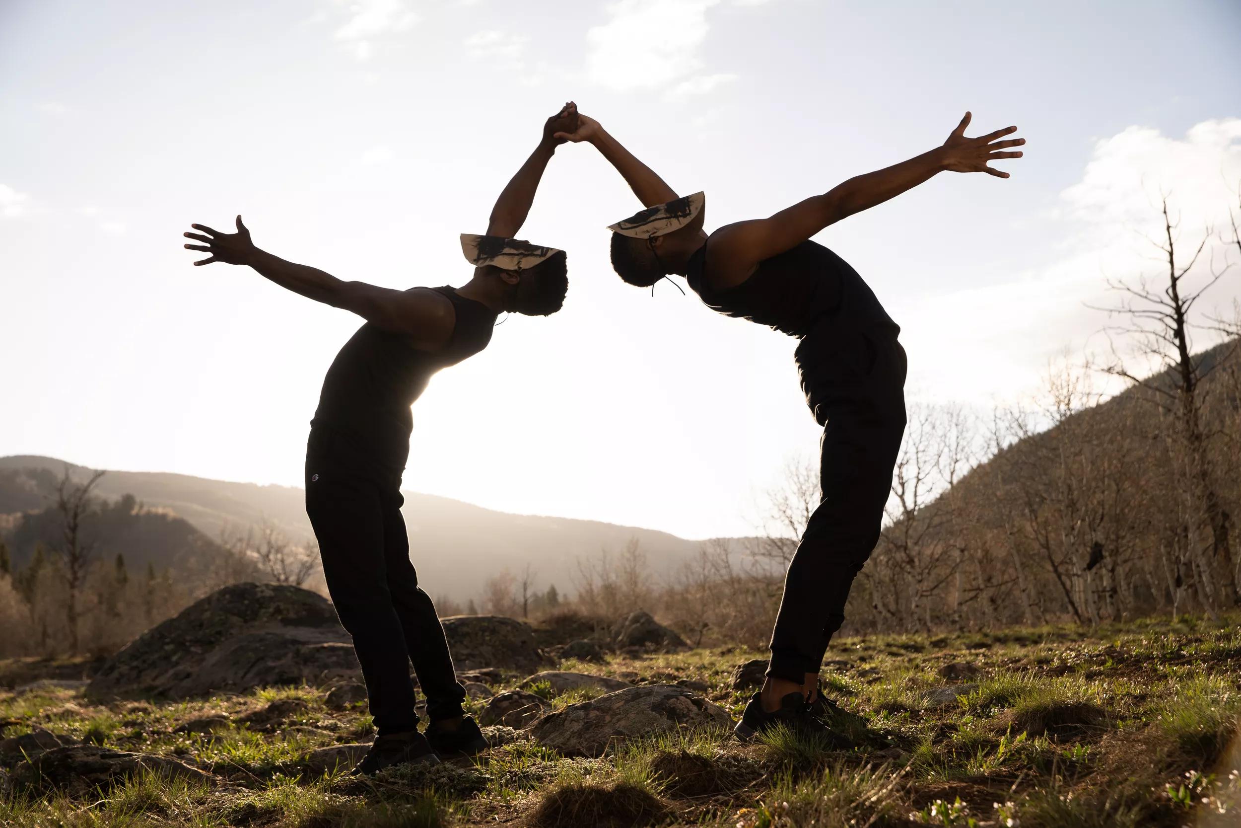 Hero image for event titled Opening reception: ‘Rashid Johnson. The Hikers’