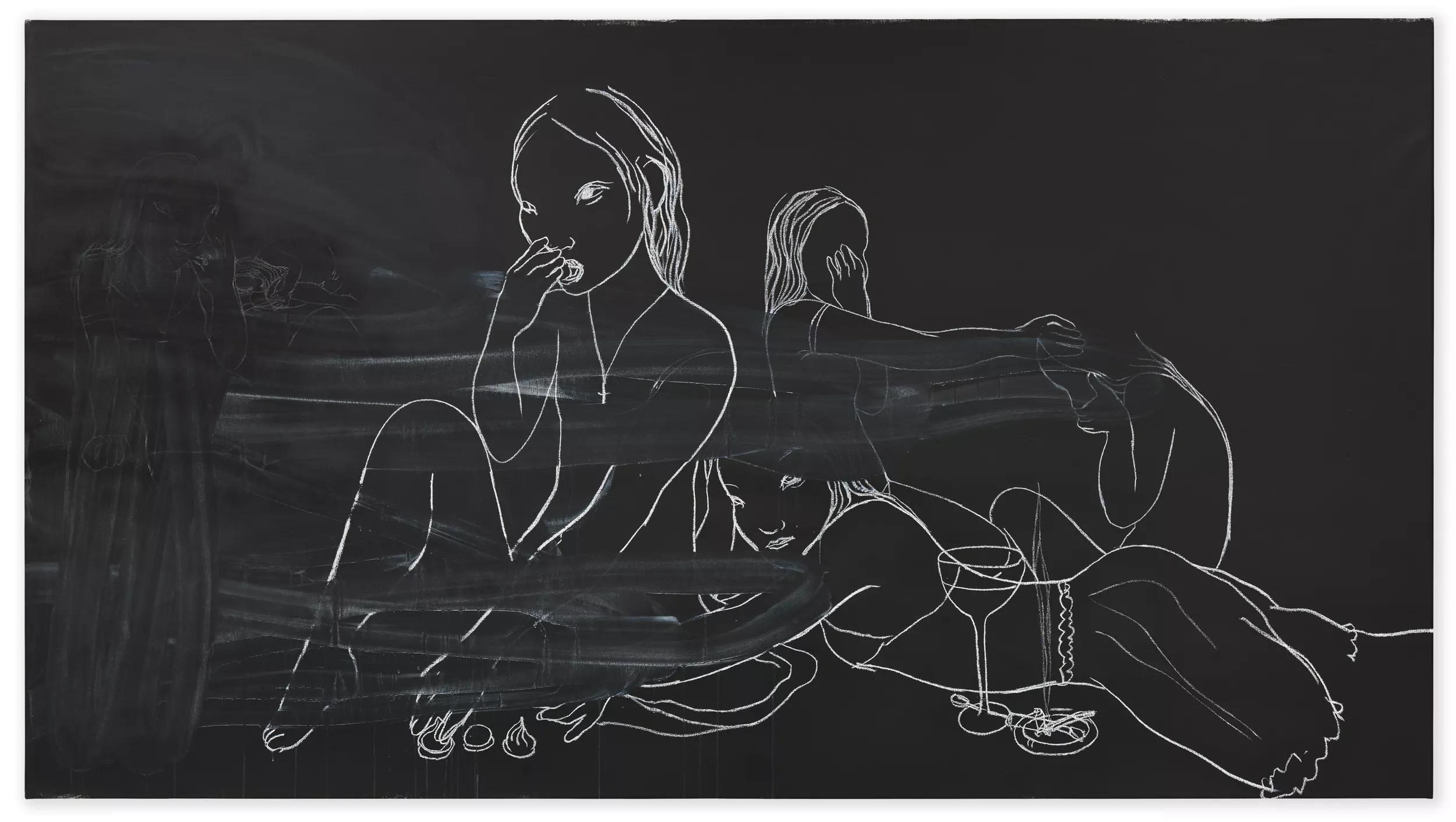 Hero image for article titled Rita Ackermann Interviewed by Josh Smith
