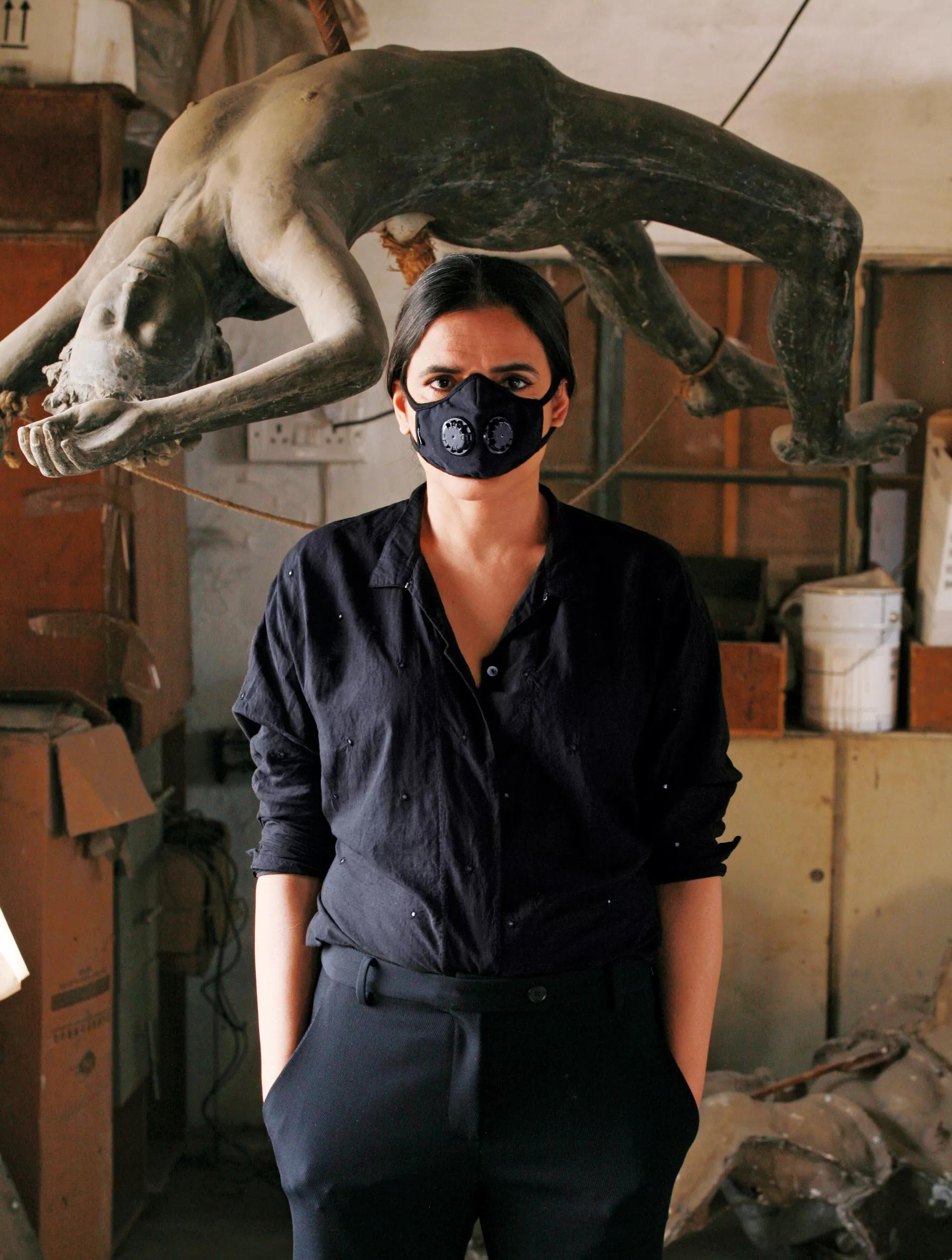 Hero image for article titled How Keeping a Diary Helps Bharti Kher Create Her Art