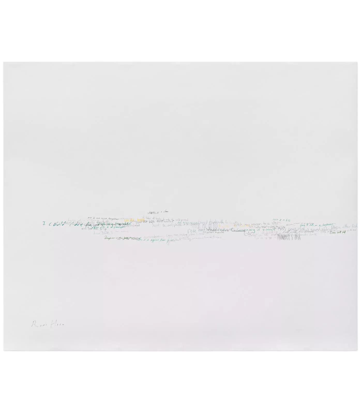 Image for exhibition titled Roni Horn