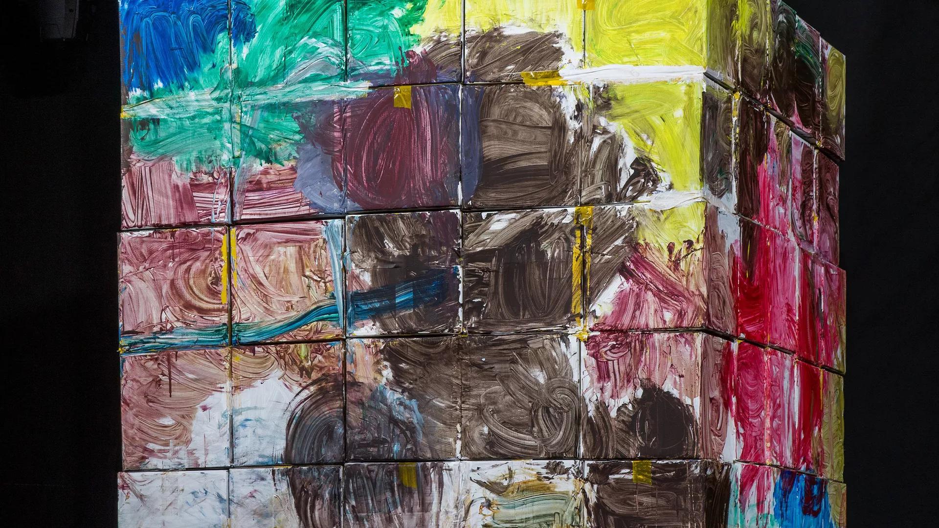 Hero image Ursula Hero titled Colourful Tower: Zhang Enli at Bridge 8, Shanghai