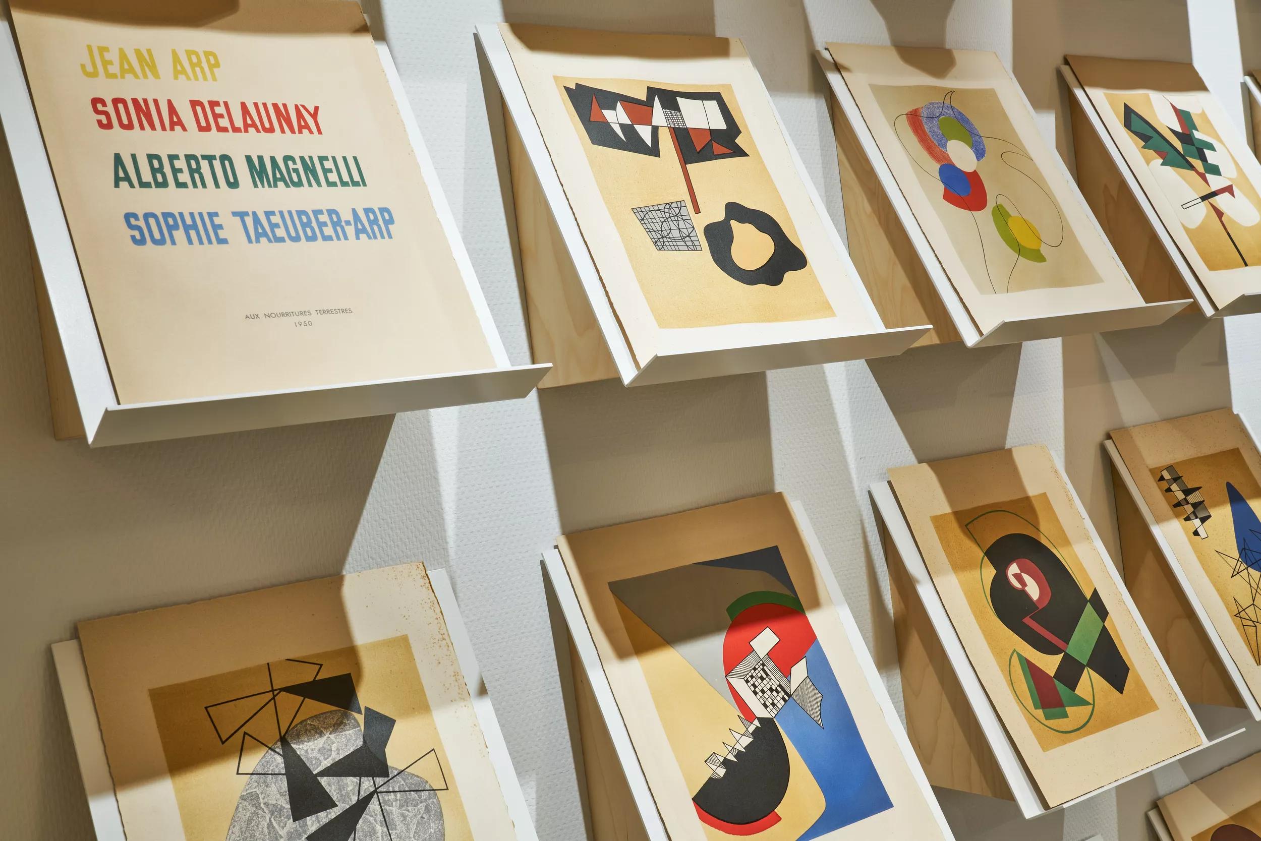 Hero image for article titled Sophie Taeuber-Arp & Hans Arp: Cooperations – Collaborations