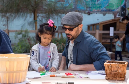 Thumbnail image for event called Family Studio Workshop: Los Angeles Mural