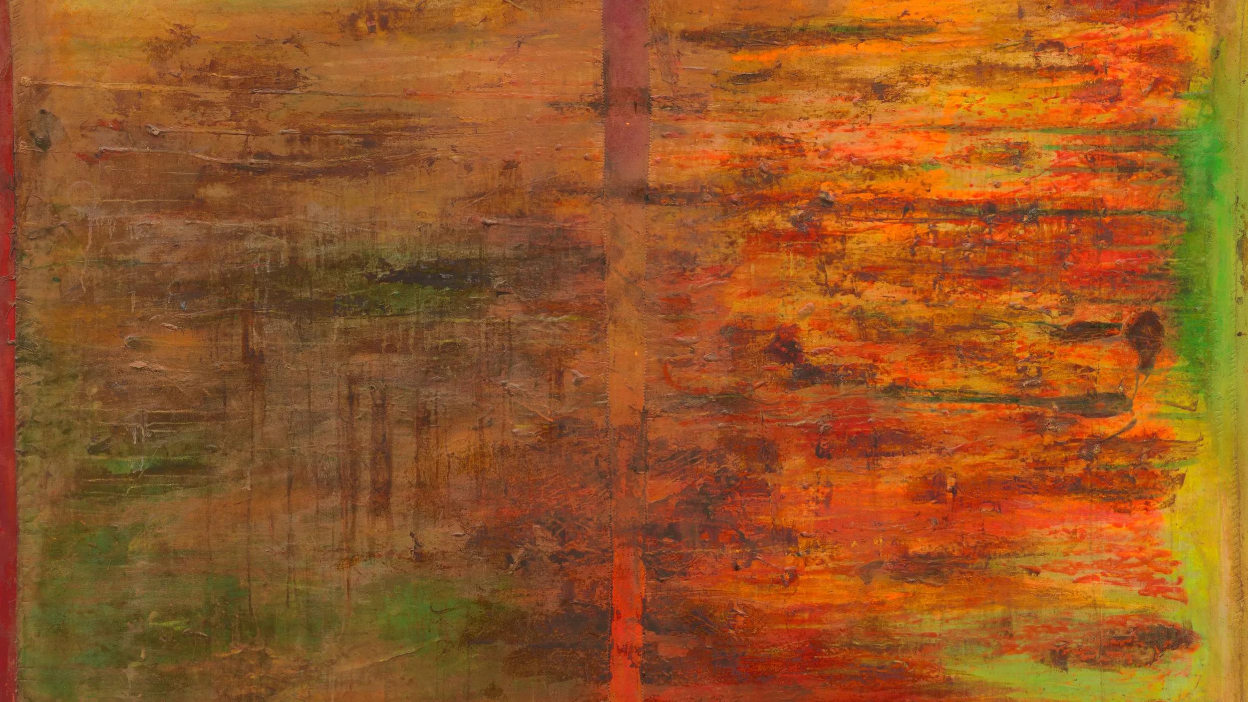 Hero image for exhibition titled Frank Bowling