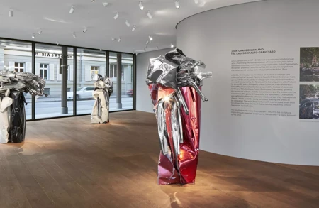 Thumbnail image for exhibition titled John Chamberlain
