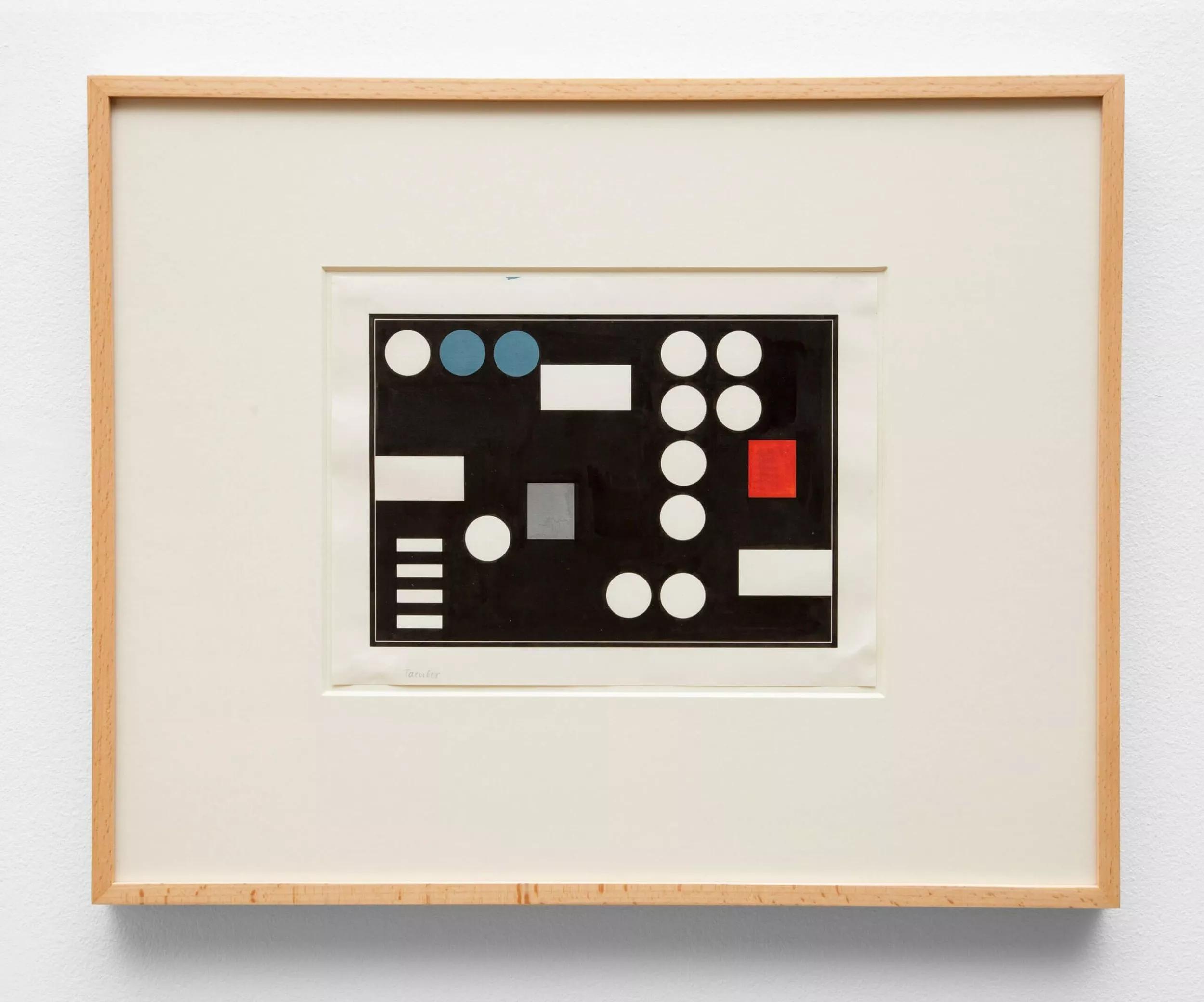 Thumbnail image for exhibition titled Composition à rectangles et cercles <br>(Composition with rectangles and circles)