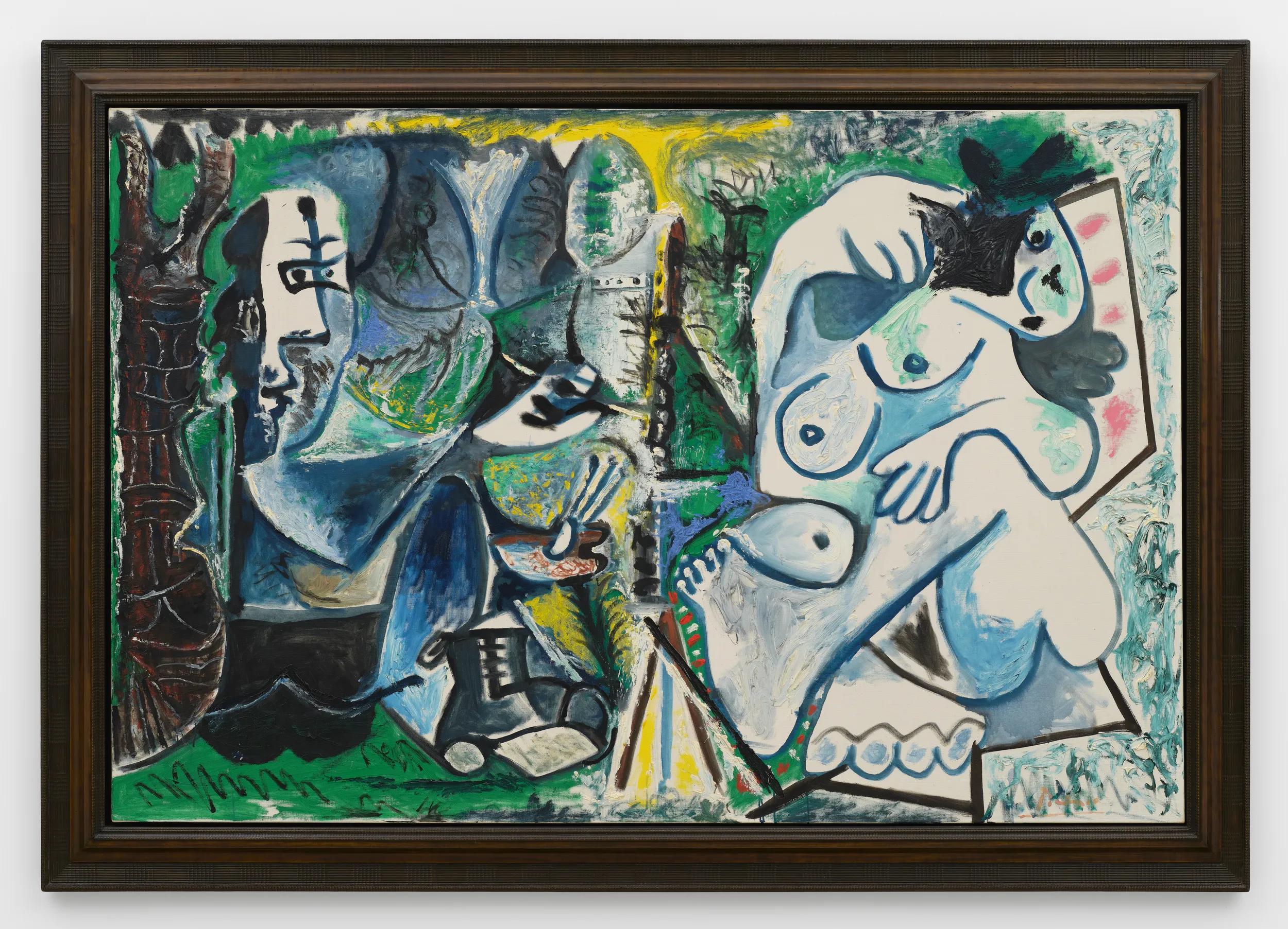 Thumbnail image for Exhibition titled Pablo Picasso<br>Le peintre et son modèle dans un paysage