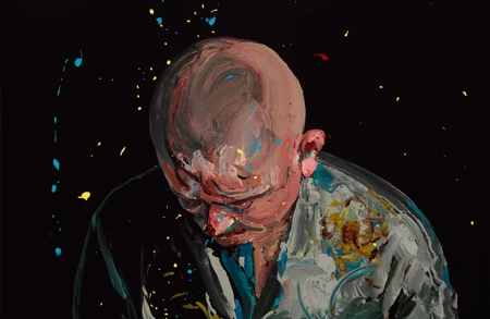 Thumbnail image for event called Audio Description: ‘Zeng Fanzhi. In the Studio’