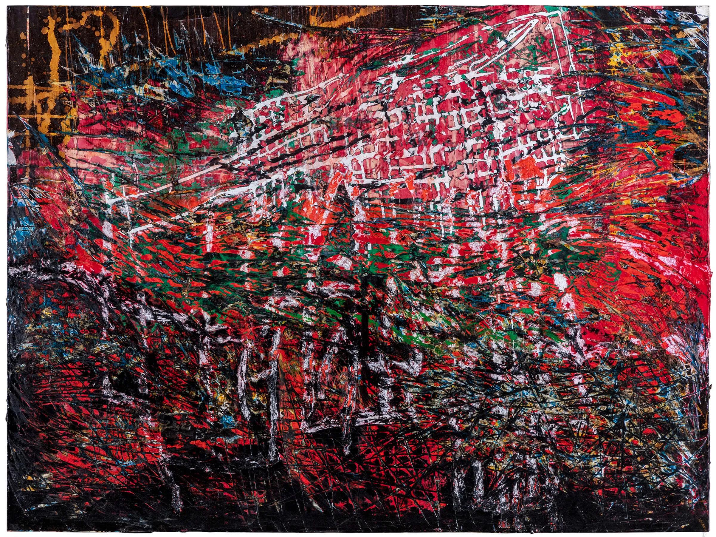 Image for Q3, Mark Bradford, 2020