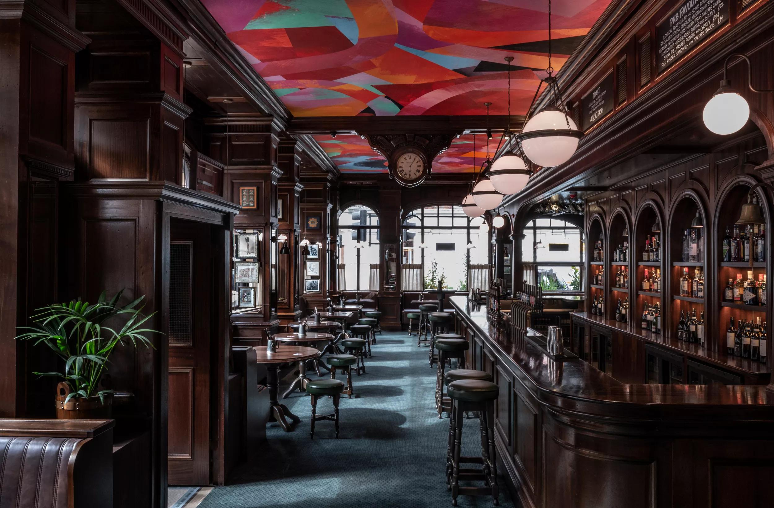 Hero image for article titled Art at The Audley and Mount St. Restaurant in London