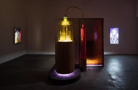 Thumbnail image for event called Exhibition Walkthrough with Artist Samara Golden