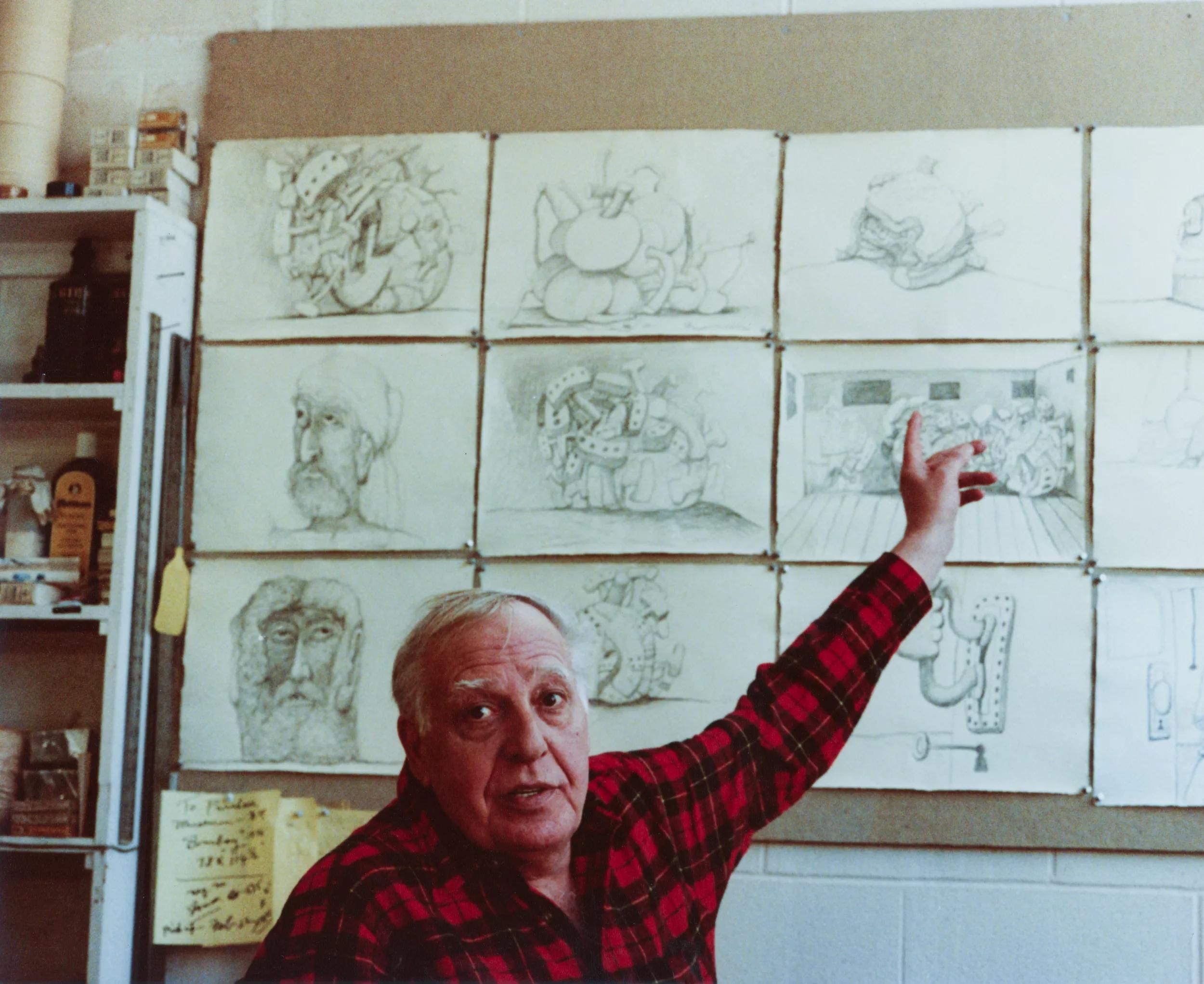 Ursula detail hero for for Philip Guston in conversation with Mark Stevens
