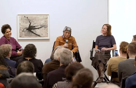 Thumbnail Image for Ursula Article titled In Conversation: ‘Jack Whitten. Transitional Space. A Drawing Survey.’ with Phong Bui, Kelly Baum, and Julie Mehretu